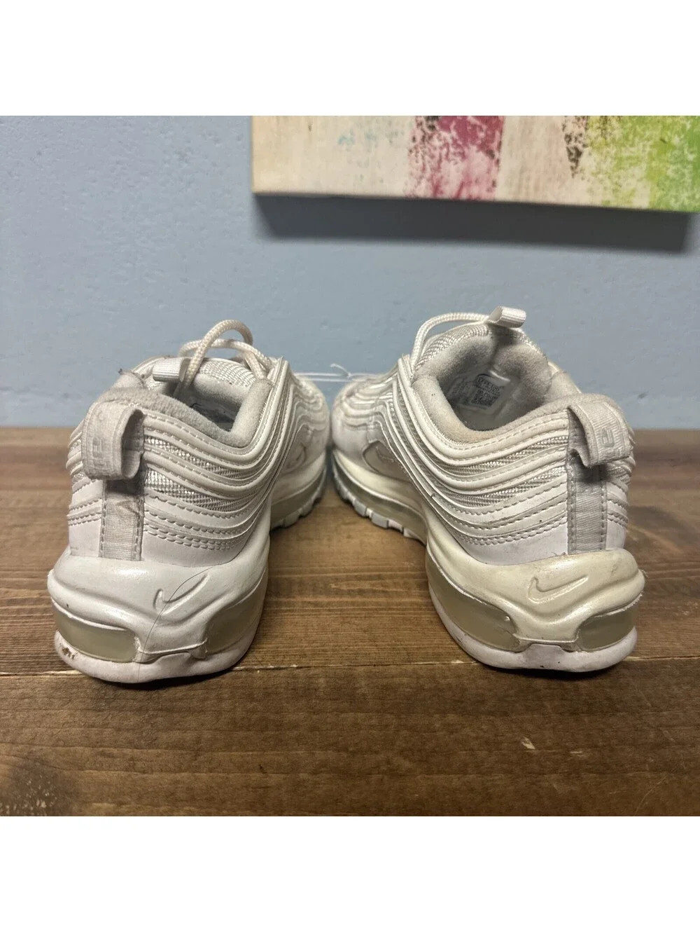Nike Air Max 97 Triple White - Size 6